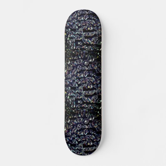 Glaskristalle Reflections Skateboard Deck (Vorderseite)