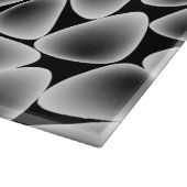 Glaskristalle Schneidebrett (Ecke)