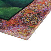 Glasküche Schneidebrett Japanischer Ahornbaum (Ecke)