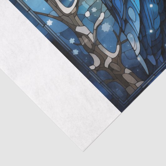 Glaskugel Seidenpapier (Detail)