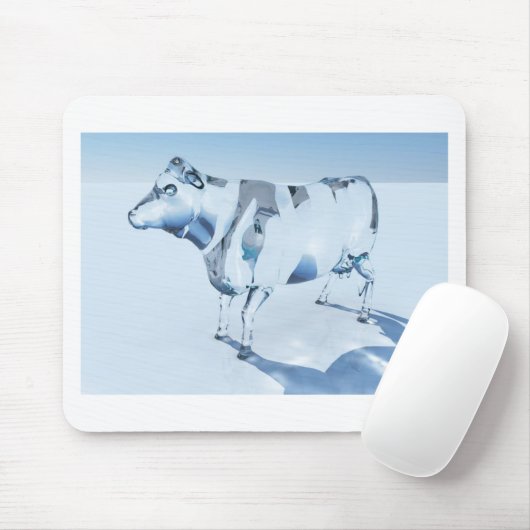 Glaskuh Mousepad (Mit Mouse)