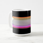 Glaslinse Bunt Regenbogen Tasse (Vorderseite Links)