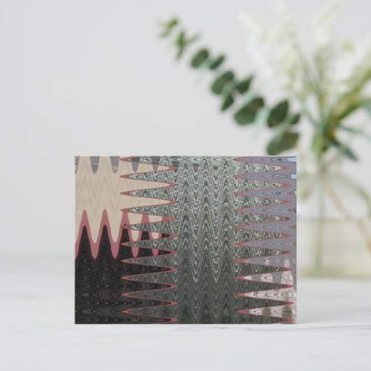 Glasmagie Postkarte (Stehend Vorderseite)