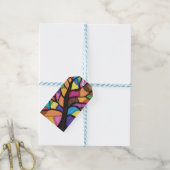 Glasmalerei Baum Kunst Geschenkanhänger (Mit Garn)