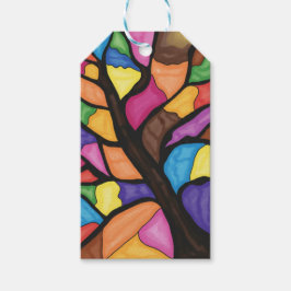 Glasmalerei Baum Kunst Geschenkanhänger