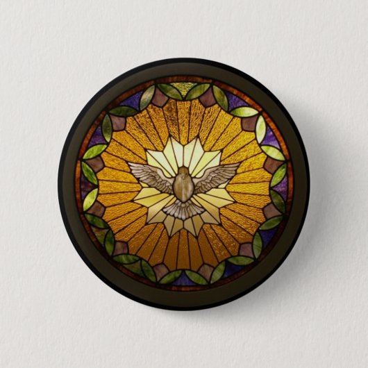 Glasmalerei-Drucke Button (Vorderseite)