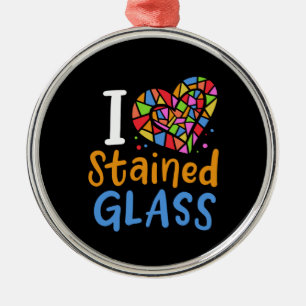 Glasmalerei Glasmaler Ornament Aus Metall