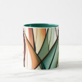 Glasmalerei-Gras Tasse (Zentrum)