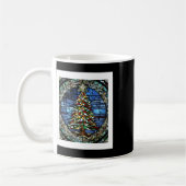 Glasmalerei Weihnachten Kaffeetasse (Links)