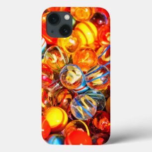 Glasmarmor bunt Vintag nostalgisch Case-Mate iPhone Hülle