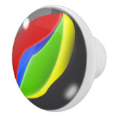 Glasmarmor Keramikknauf (Rechts)