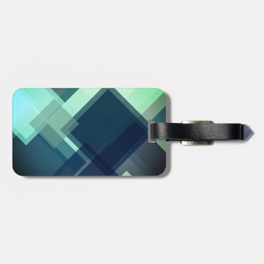 Glasmarmorabdeckung der modernen futuristischen gepäckanhänger (Rückseite horizontal)