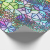 Glasmosaik Geschenkpapier (Ecke)