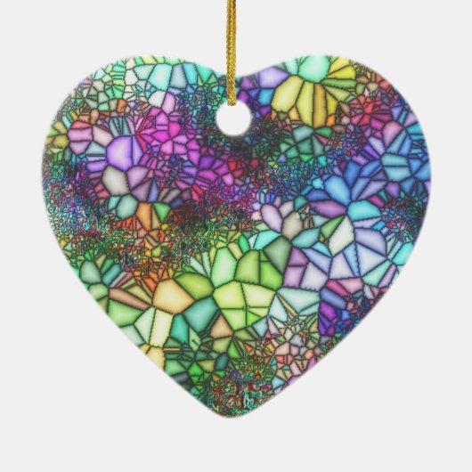 Glasmosaik Keramik Ornament (Hinten)