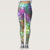 Glasmosaik Leggings (Vorderseite)