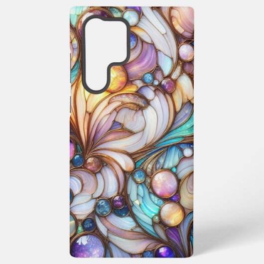 Glasmosaik Samsung Galaxy Hülle (Rückseite)