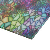 Glasmosaik Schneidebrett (Ecke)