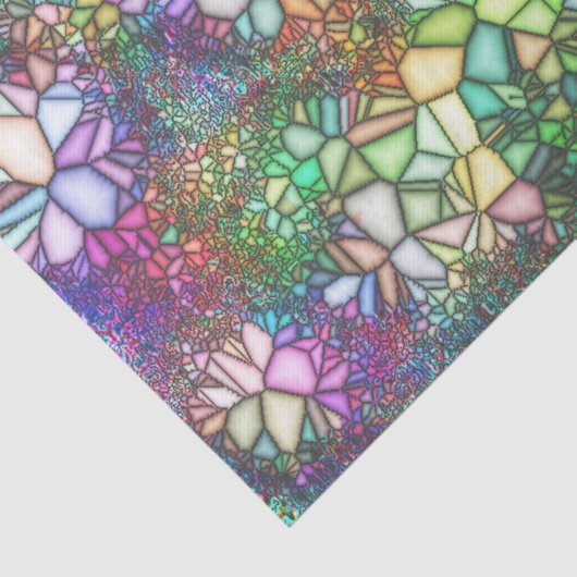 Glasmosaik Seidenpapier (Ausschnitt)