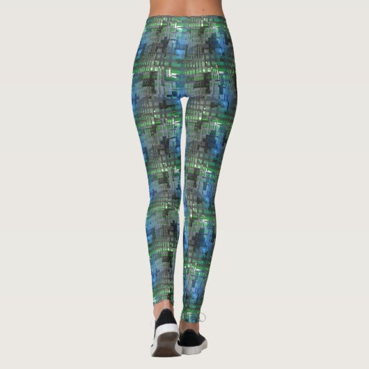 Glasmosaike Leggings (Rückseite)
