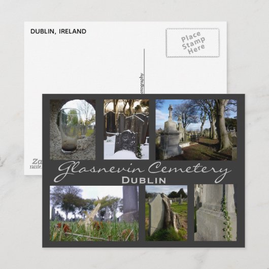 Glasnevin Collage Postkarte (Vorne/Hinten)