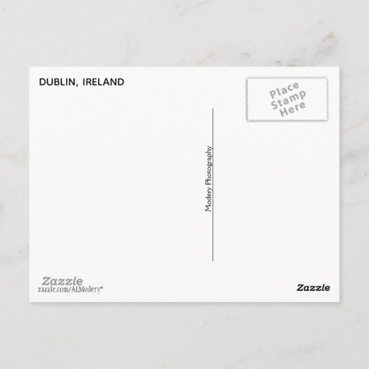 Glasnevin Collage Postkarte (Rückseite)