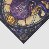 Glasoktopus Seidenpapier (Ausschnitt)