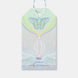 Glaspaneele, wo Träume wahr werden Geschenkanhänger