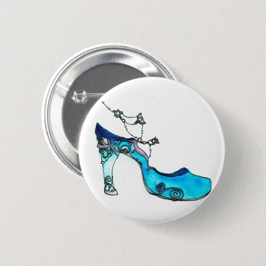 Glaspantoffel Button (Vorne & Hinten)