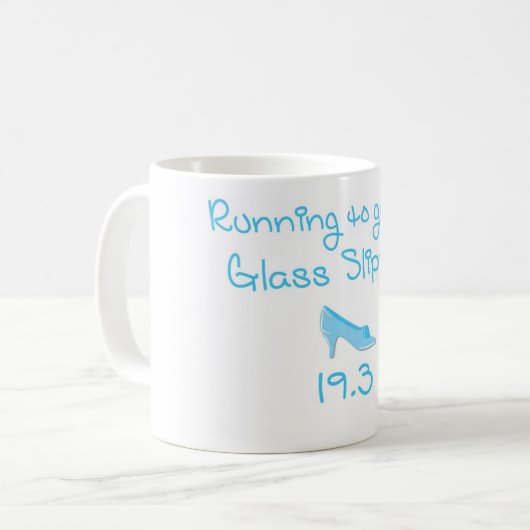 Glaspantoffel-Herausforderungs-Kaffee-Tasse Kaffeetasse (Vorderseite Links)