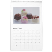 Glasperle-Kunst durch Melissa Vess Kalender (Feb 2027)