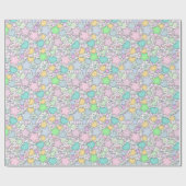 Glasperlen, Schmuck Geschenkpapier (Flach)