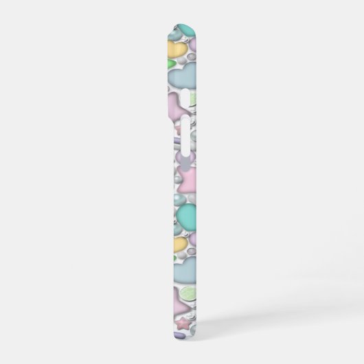 Glasperlen, Schmuck iPhone Hülle (Linke Seite)