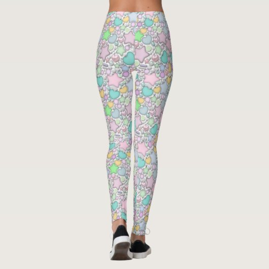 Glasperlen, Schmuck Leggings (Rückseite)
