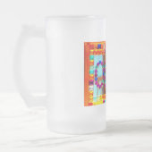 Glasperlenzeichen Mattglas Bierglas (Links)