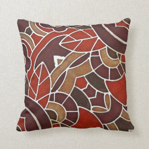 Glasplatte 1928 des Dekos #2 vom Oviatt Gebäude Kissen