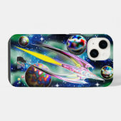 Glasrakete iPhone Hülle (Rückseite (Horizontal))