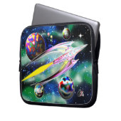 Glasrakete Laptopschutzhülle (Vorderseite Links)