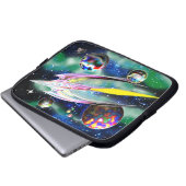 Glasrakete Laptopschutzhülle (Vorne Knopf)