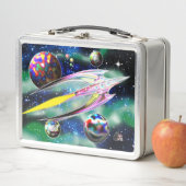 Glasrakete Metall Brotdose (Beispiel)