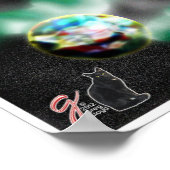 Glasrakete Poster (Ecke)