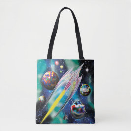 Glasrakete Tasche