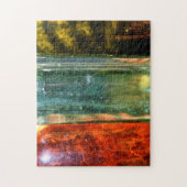 Glasreflexe Puzzle (Vertikal)