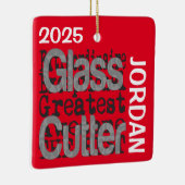 Glasritzer Extraordinaire CUSTOM Keramikornament (Rechts)