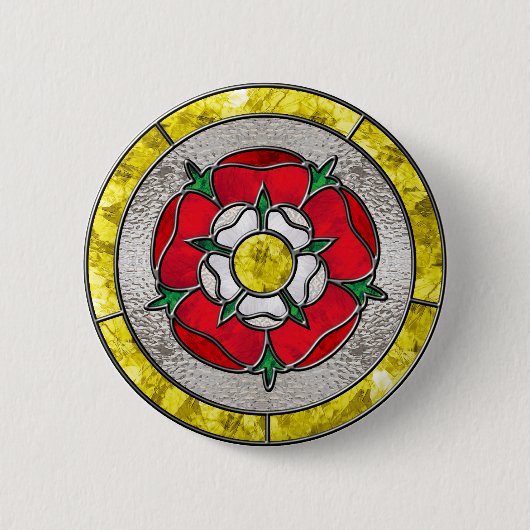 GlasRose Button (Vorderseite)