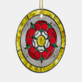 GlasRose Keramik Ornament (Rechts)