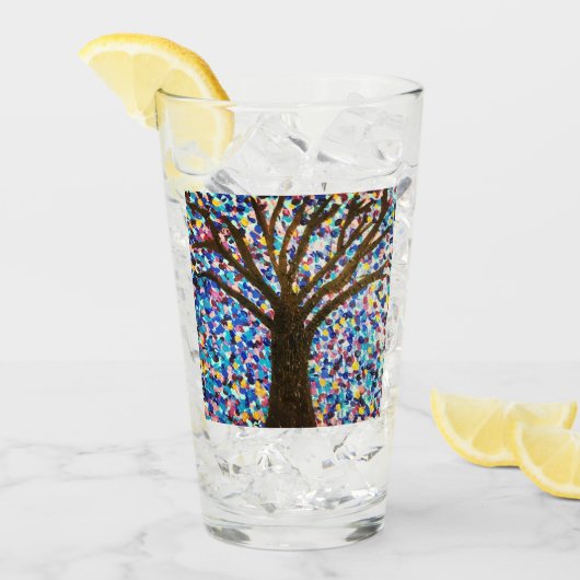 Glass 017 - Nacht - Gute Stunde Glas (Vorderseite Ice)