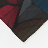 "Glass Autumn River" Fleecedecke (Ecke)