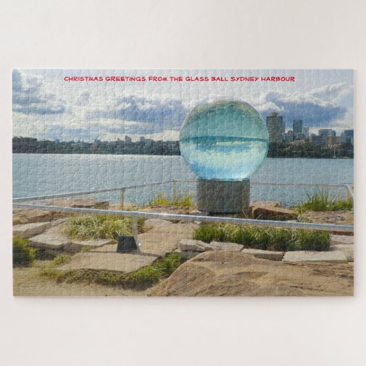 Glass Ball Sydney Harbour Australia Jigsaw Puzzle (Horizontal)