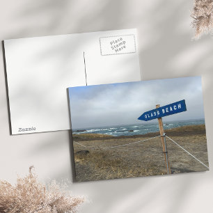 Glass Beach Postcard   Fort Bragg, Mendocino Postkarte