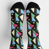 Glass Big Patterns Weihnachtssocken aus Crew Socken (Oben)